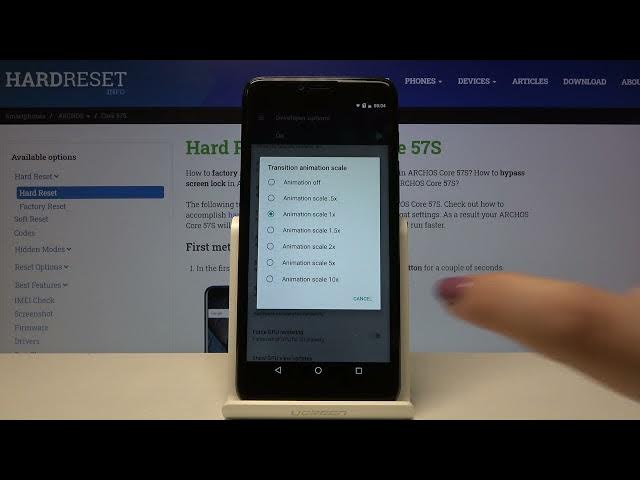 Video thumbnail for How to Enable Developer Options in ARCHOS Core 57s – Find Advanced Developer Settings
