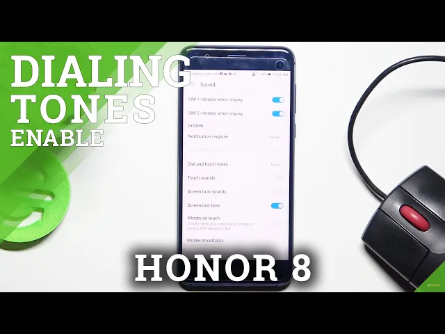 Video thumbnail for How to Switch On / Off Dialpad Tones in Honor 8?