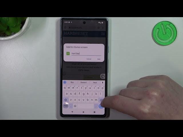 Video thumbnail for How To Add Website Shortcut Icon To Home Screen In Google Pixel 7a