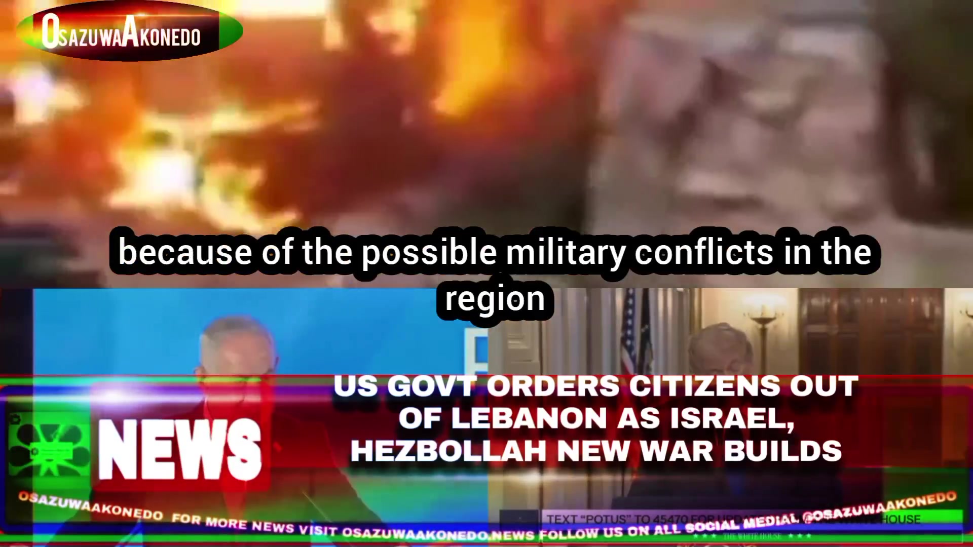 US Govt Orders Citizens Out of Lebanon As Israel, Hezbollah New War Builds