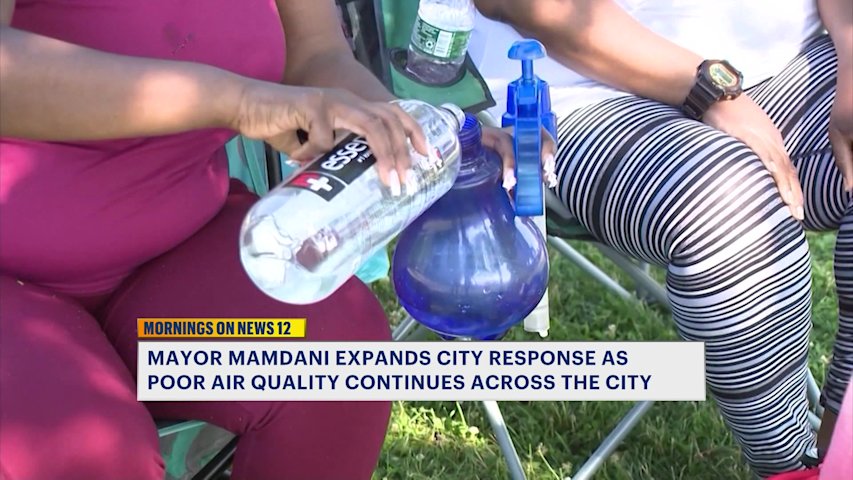 Video thumbnail for Mayor expands city response as poor air quality continues across the area