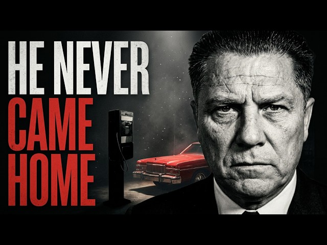 Video thumbnail for He Promised He’d Be Home by 4: The 50-Year Disappearance of Jimmy Hoffa