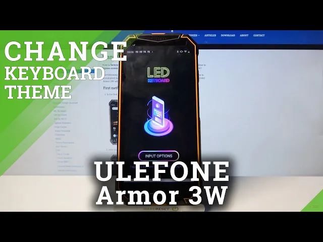 Video thumbnail for Download and Apply LED Keyboard App - ULEFONE Armor 3W