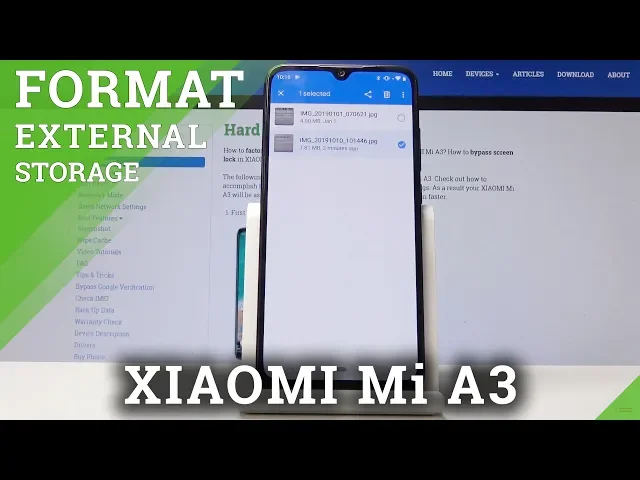 Video thumbnail for How to Transfer Data to SD Card n XIAOMI Mi A3 - Move Media to External Storage