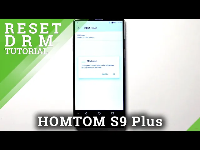 Video thumbnail for How to Reset DRM in HOMTOM S9 Plus – Erase DRM License