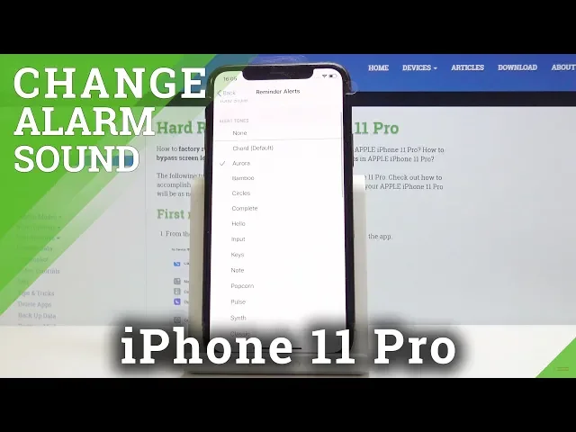 Video thumbnail for How to Change Reminder Sound in iPhone 11 Pro - Customize Tunes