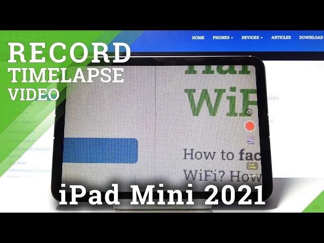 Video thumbnail for How to Record Timelapse Videos on iPad mini 2021 – Speeded Up Video