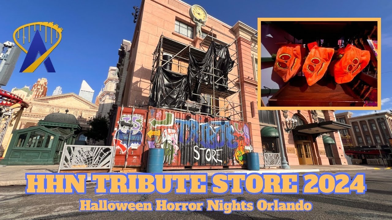 Video thumbnail for Halloween Horror Nights Tribute Store 2024