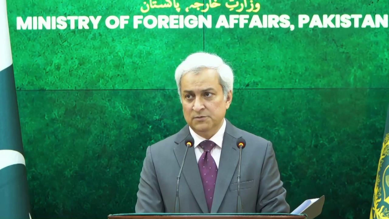 Video thumbnail for Pakistan: Foreign Ministry Addresses U.S.-Iran Tensions in Islamabad.