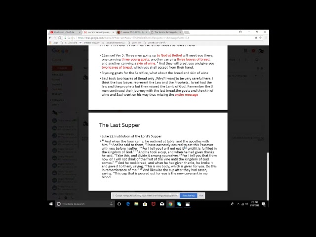 Video thumbnail for The Second Exchange Between King Saul & Samuel |The Implications