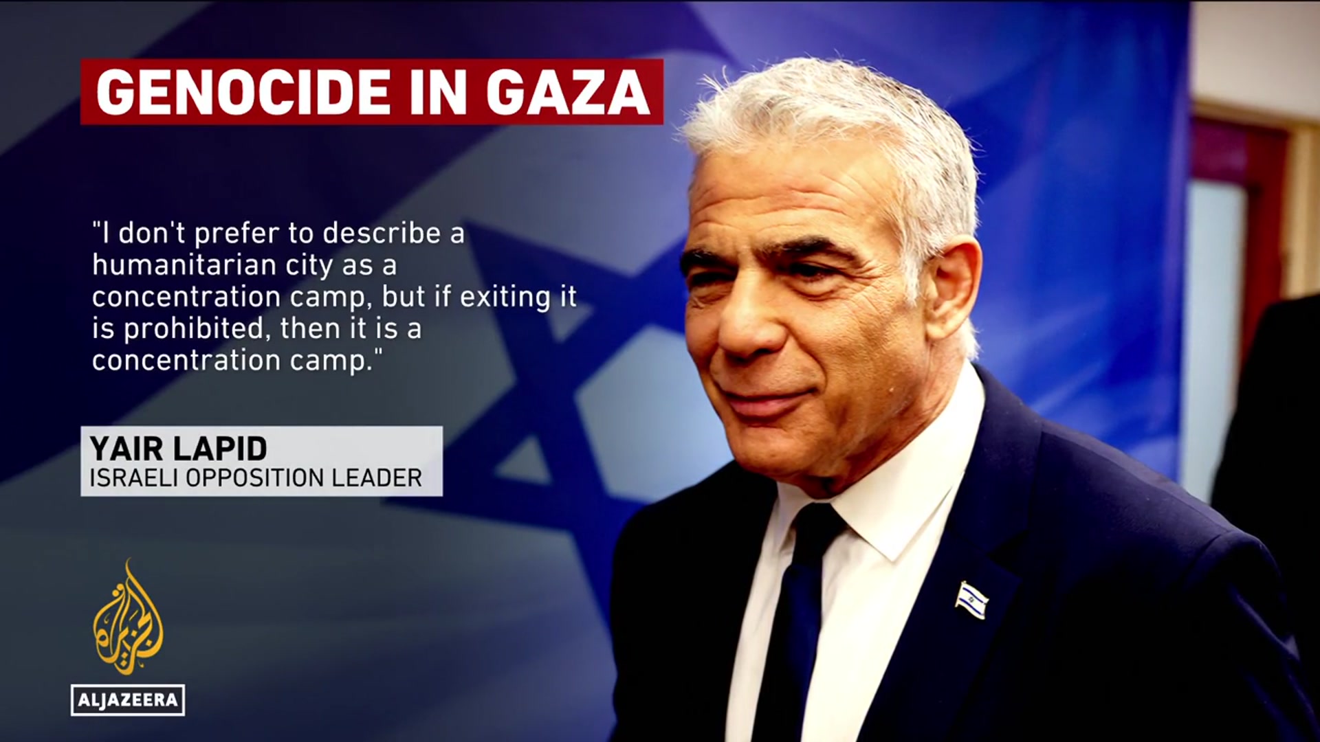 'Video thumbnail for Top Israeli politicians slam plans for 'concentration camps' in Gaza's Rafah'