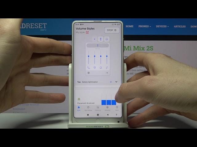 Video thumbnail for How to Customize Sound Panel in Xiaomi Mi Mix 2S? - Volume Styles App