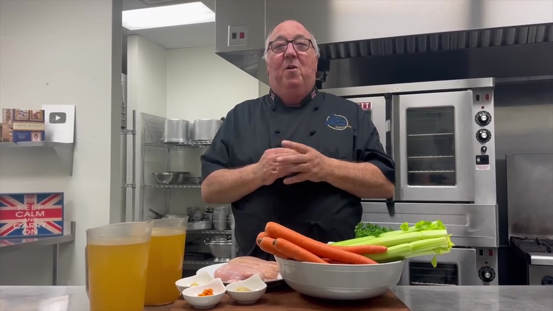 Video thumbnail for The Best Rustic Chicken Noodle Soup... with my secret ingredients to make it healthy (720P HD)