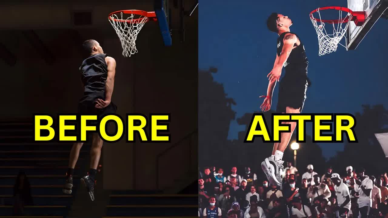 Video thumbnail for isaiah rivera: vertical jump deficit test - why you're not dunking, jump technique & athlete training