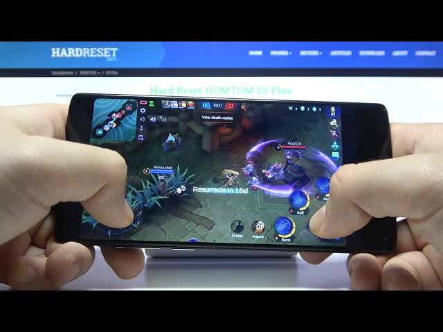 Video thumbnail for Mobile Legends Gameplay on HOMTOM S9 Plus – Gaming Quality Checkup