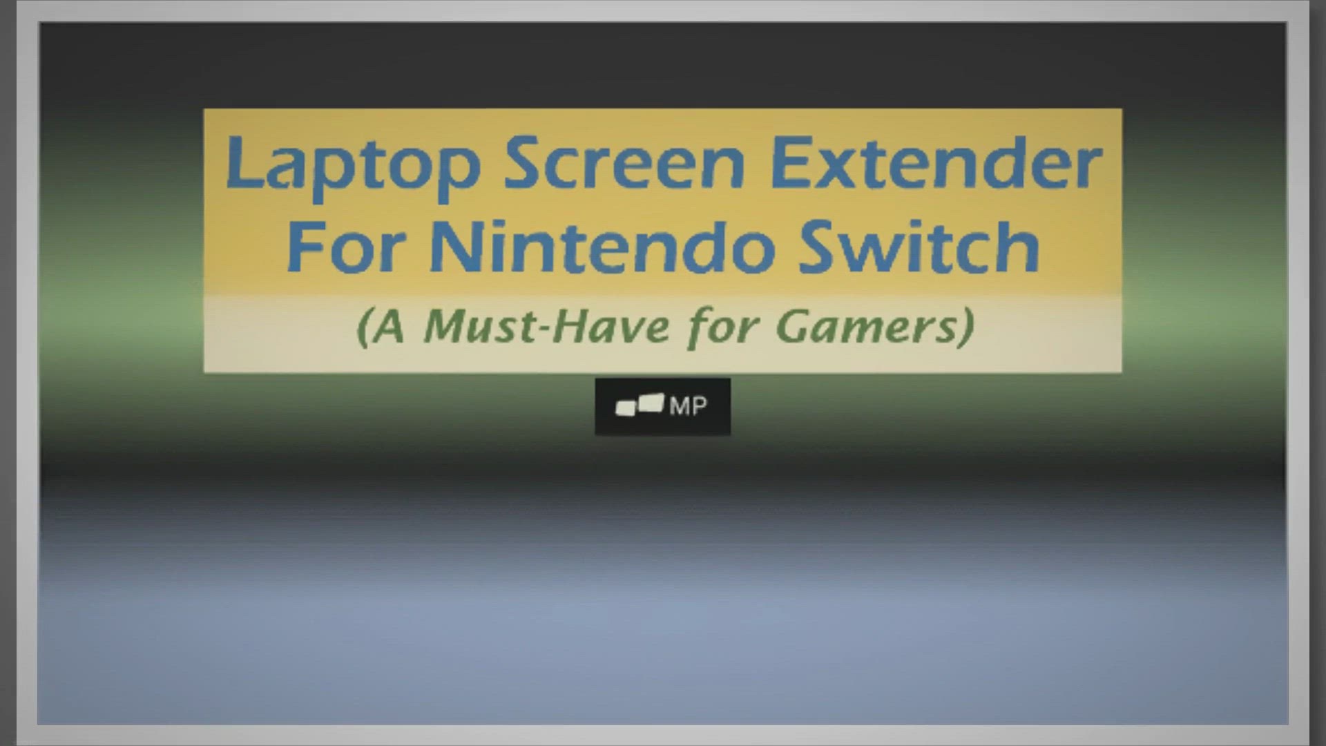 Video thumbnail for Laptop Screen Extender for Nintendo Switch: Enhance Your Gameplay