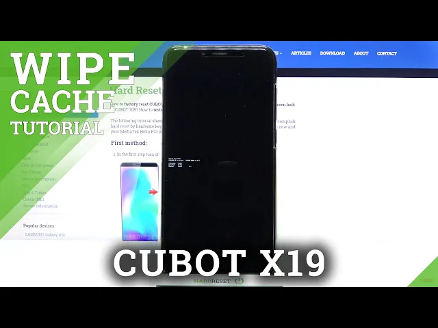 Video thumbnail for How to Wipe Cache Partition in CUBOT X19 – Remove Temporary Cache Files