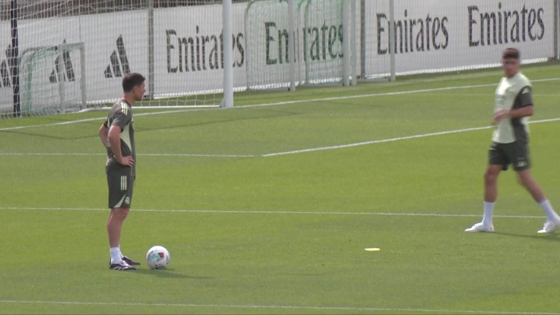 'Video thumbnail for Mbappe leads Real Madrid training ahead of La Liga match against Real Sociedad'
