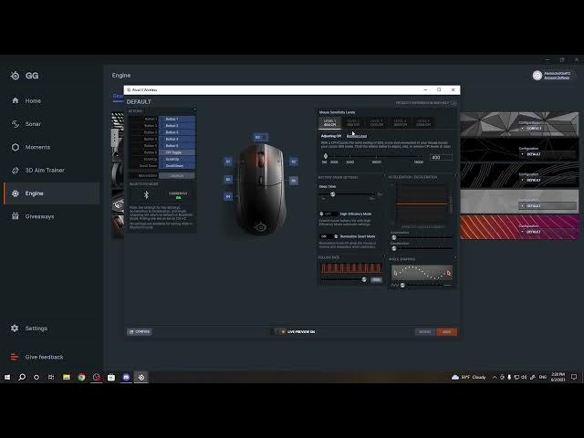 Video thumbnail for How To Add & Remove DPI Stages On Steelseries Rival 3