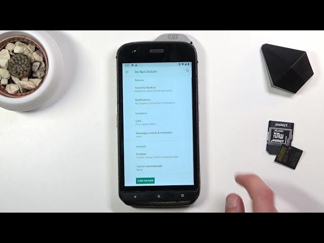Video thumbnail for How to Enable Do Not Disturb Mode in CAT S61 – Change Audio Profile