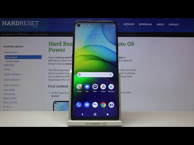 Video thumbnail for How to Activate Navigation Bar on MOTOROLA Moto G9 Power - Gesture Navigation