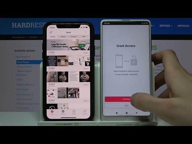 Video thumbnail for How to Transfer Files on XIAOMI Mi Mix 2S – Move Files