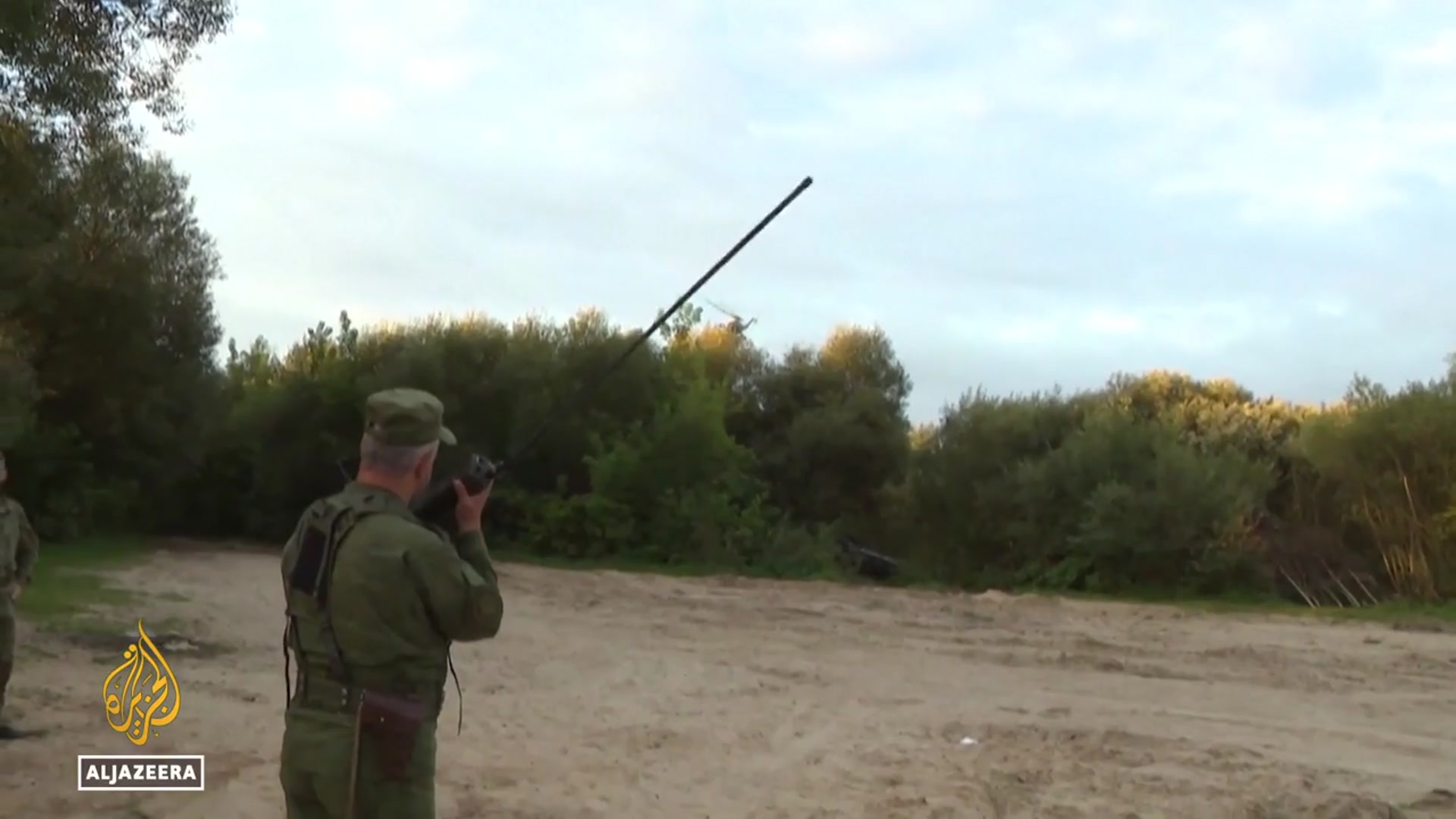 'Video thumbnail for US officers attend Belarus-Russia war games amid NATO tensions'
