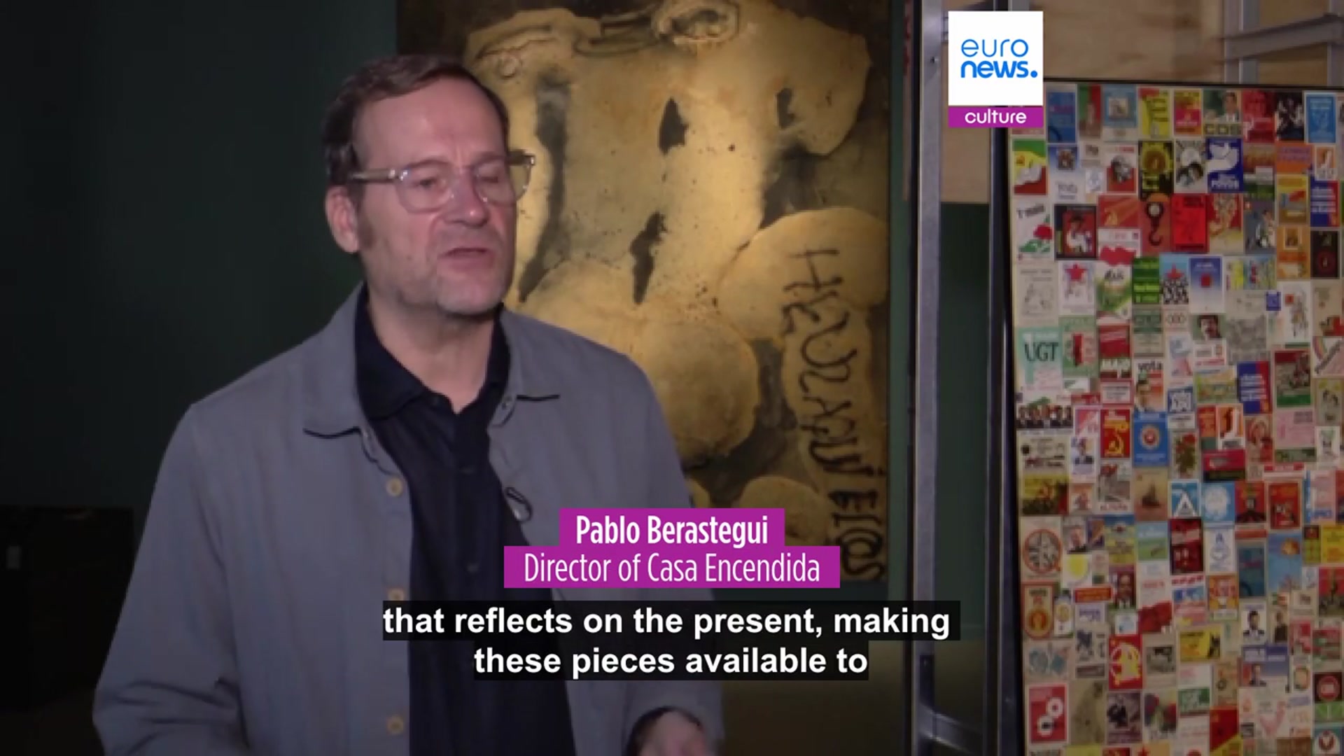 'Video thumbnail for Fifty not-out: Madrid exhibition traces decades of democratic transitions in Portugal and Spain'