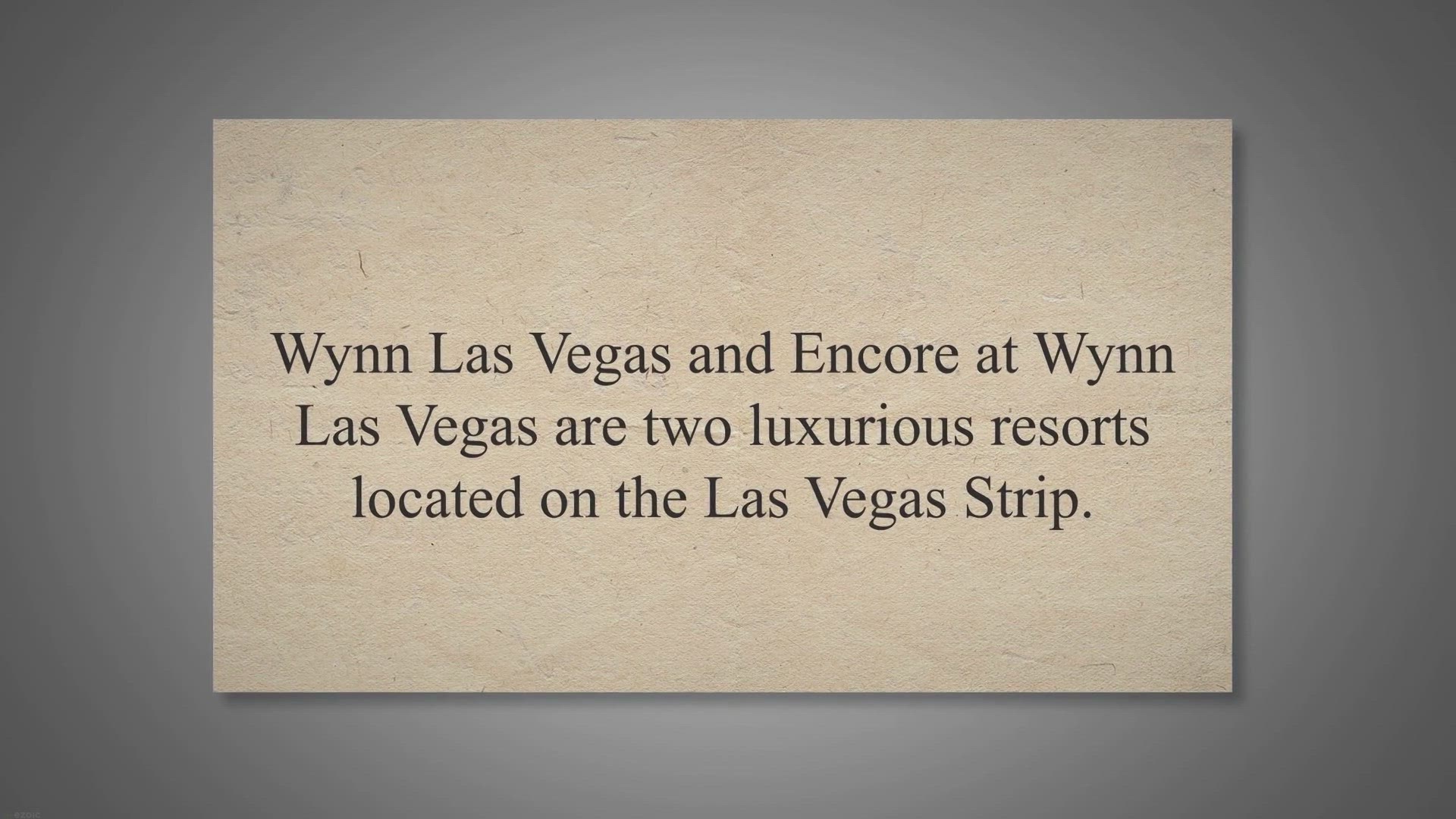 Video thumbnail for Exploring the Contrasts Between Wynn and Encore: Deciding Which is Right for You