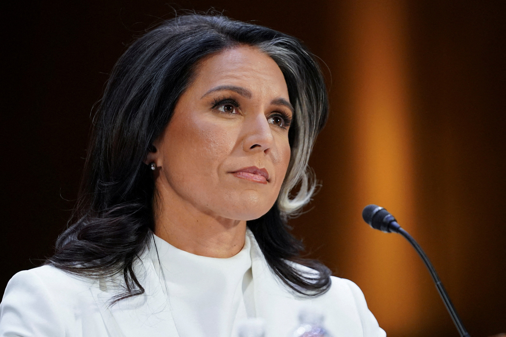 Video thumbnail for Tulsi Gabbard resigns as Trump's top US intelligence official