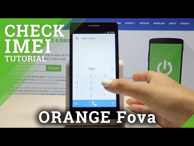 Video thumbnail for How to Locate IMEI Number in ORANGE Fova - IMEI & Serial Number