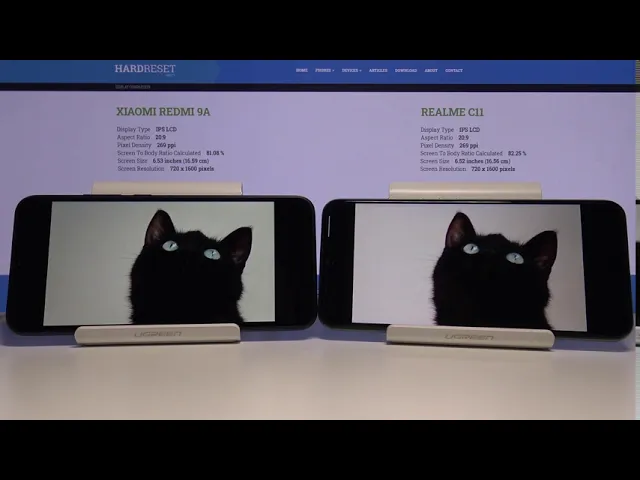 Video thumbnail for Display Comparison of XIAOMI Redmi 9A & REALME C11 – Devices Speed Test