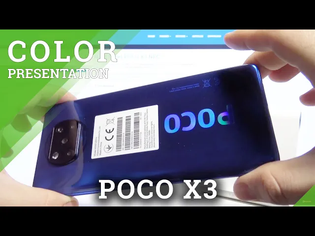 Video thumbnail for POCO X3 Color Presentation