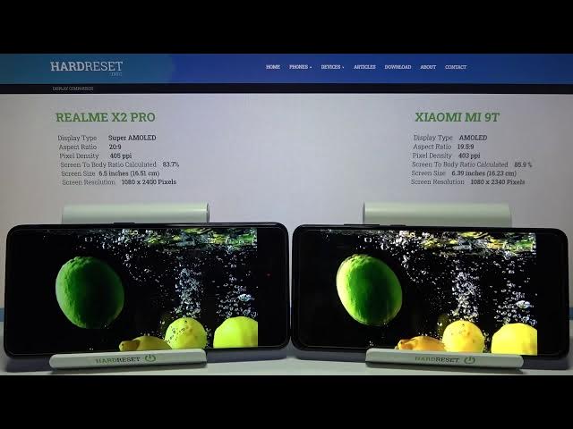 Video thumbnail for Display Comparison between Realme X2 Pro & Xiaomi Mi 9T | Screen Test