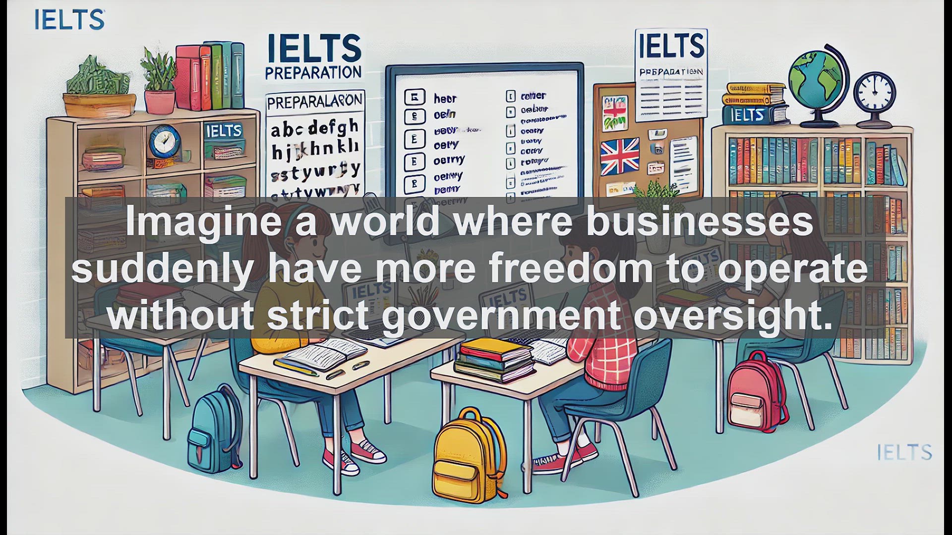'Video thumbnail for 2500 Must Know IELTS 6.5 Vocabulary - Deregulation: Key IELTS Vocabulary for Economic Policy'