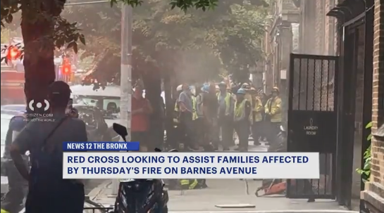 Video thumbnail for Red Cross looking to assist families impacted by Pelham Parkway fire