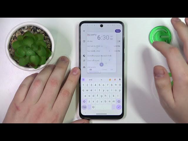 Video thumbnail for How to Add Event to Calendar in MOTOROLA Moto G13