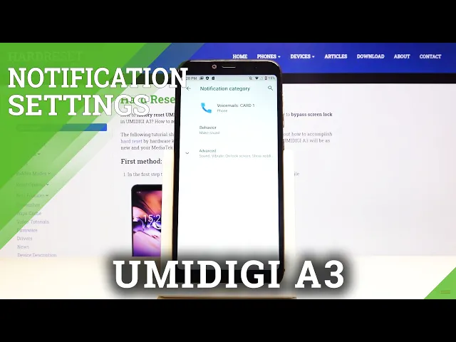 Video thumbnail for How to Manage Voicemail Notifications in UMIDIGI A3 - Change Voicemail Notification
