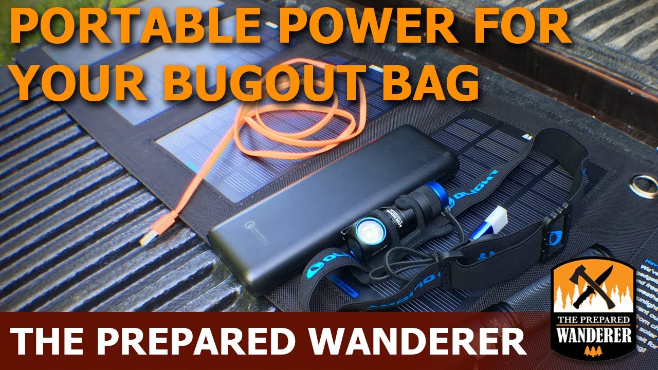 Video thumbnail for Portable Power for Your Bugout Bag