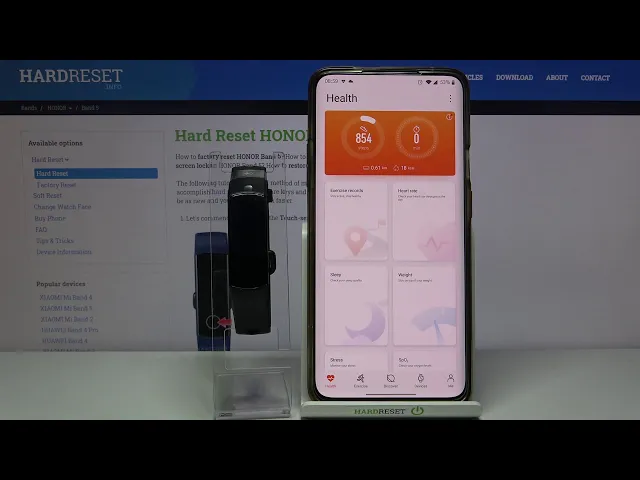 Video thumbnail for HARD RESET HONOR Band 5 – Erase Storage / Wipe Data