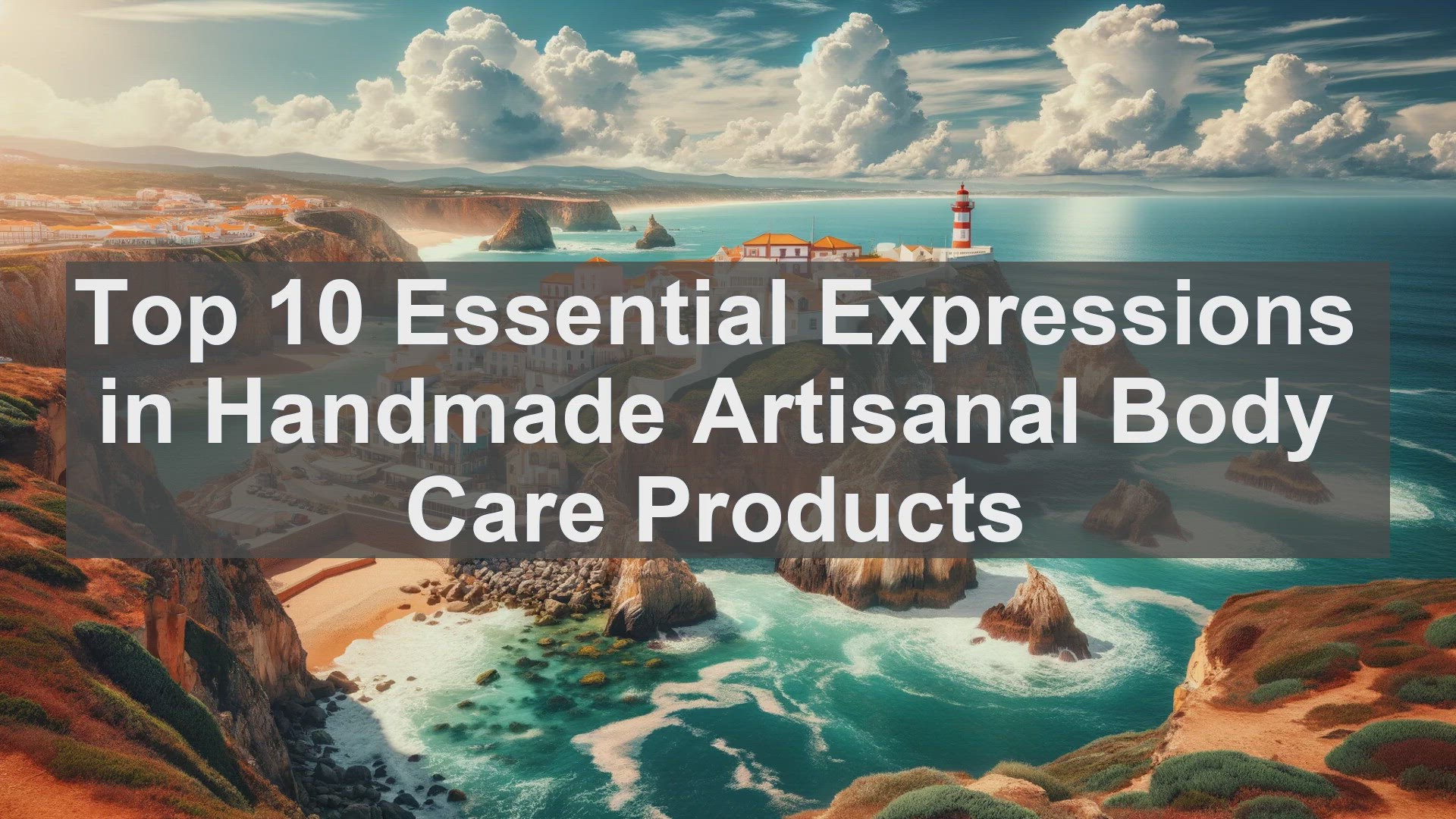 'Video thumbnail for Top 10 Essential Expressions in Handmade Artisanal Body Care Products'