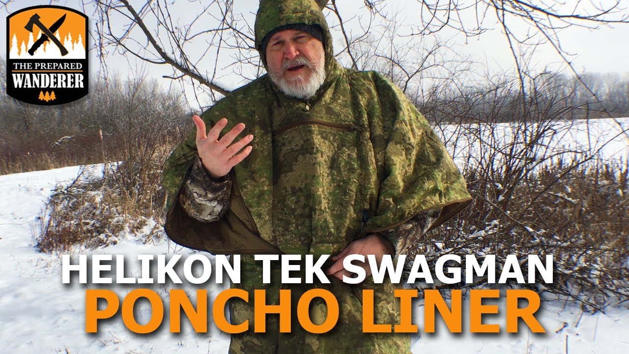 Video thumbnail for Helikon Tex Swagman Poncho Liner Review Perfect for Bushcraft