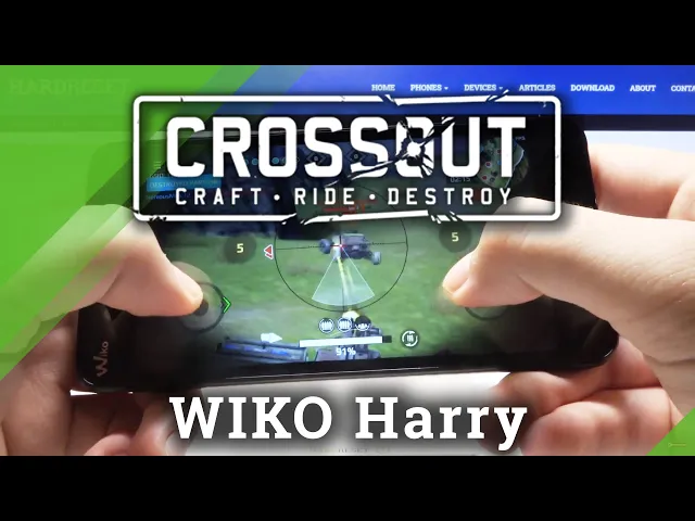 Video thumbnail for Gameplay of Crossout Mobile works on Wiko Harry - Efficiency Test