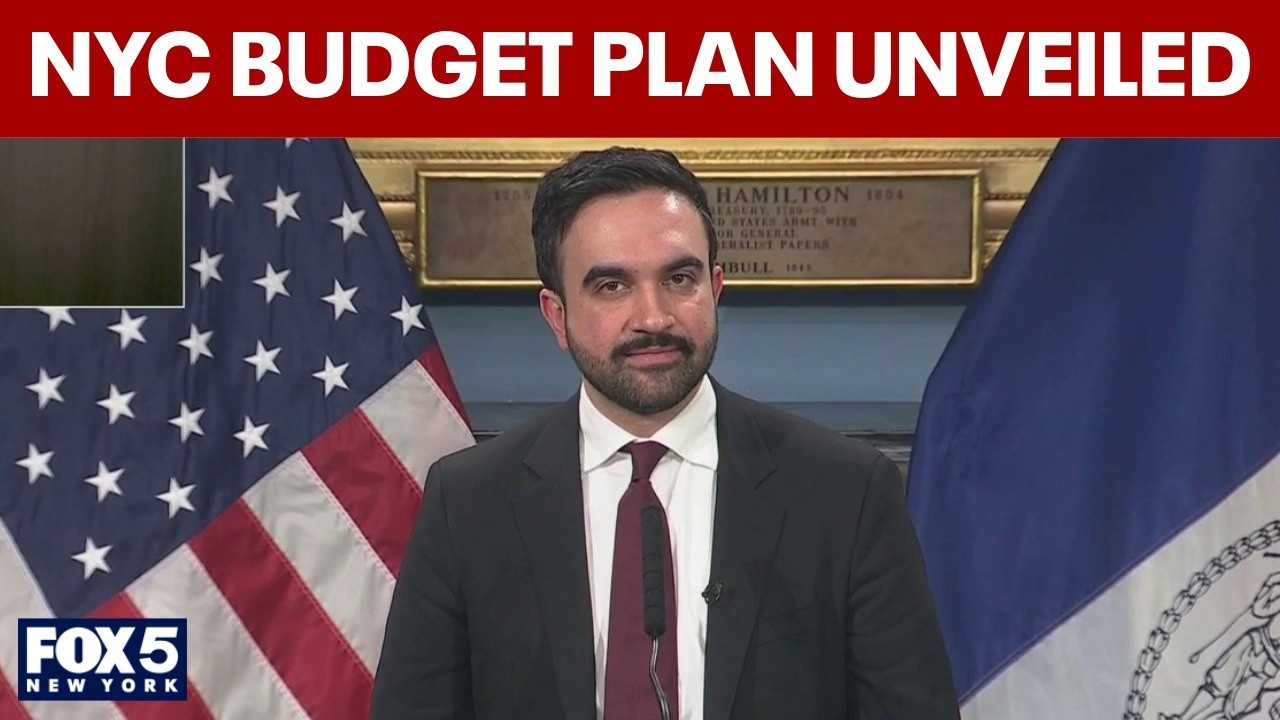 Video thumbnail for FULL: Mamdani unveils budget plan for NYC