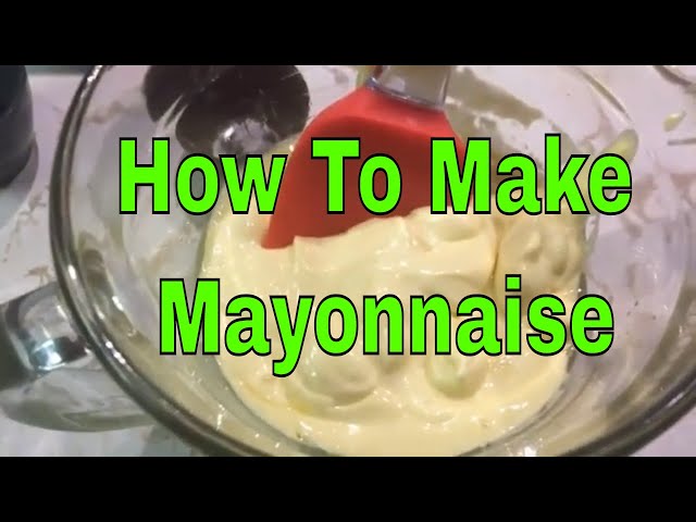 Video thumbnail for How To Make Homemade Mayonnaise With Olive Oil [Gordon Ramsay] Recipe Reviewed