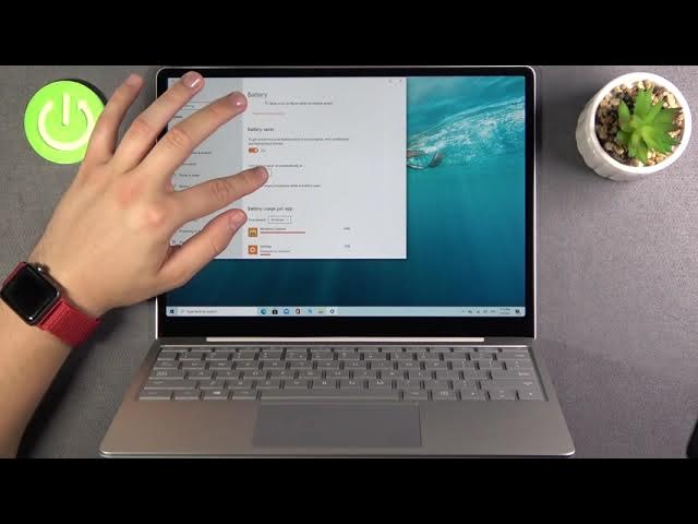 Video thumbnail for How to Turn On / Off Battery Saver on MICROSOFT Surface Go - Maximize Surface Battery Life