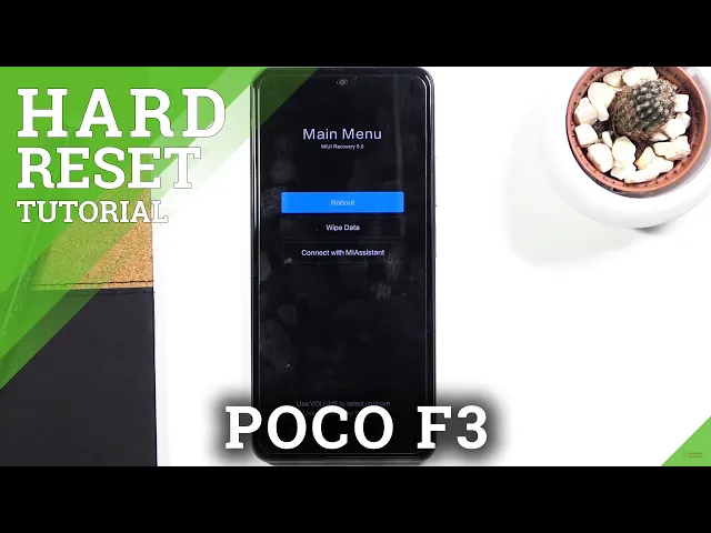 Video thumbnail for Hard Reset XIAOMI Poco F3 – Wipe Data / Restore Defaults by Recovery Mode