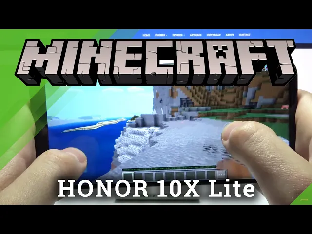 Video thumbnail for Honor 10X Lite - Minecraft | How it Works?