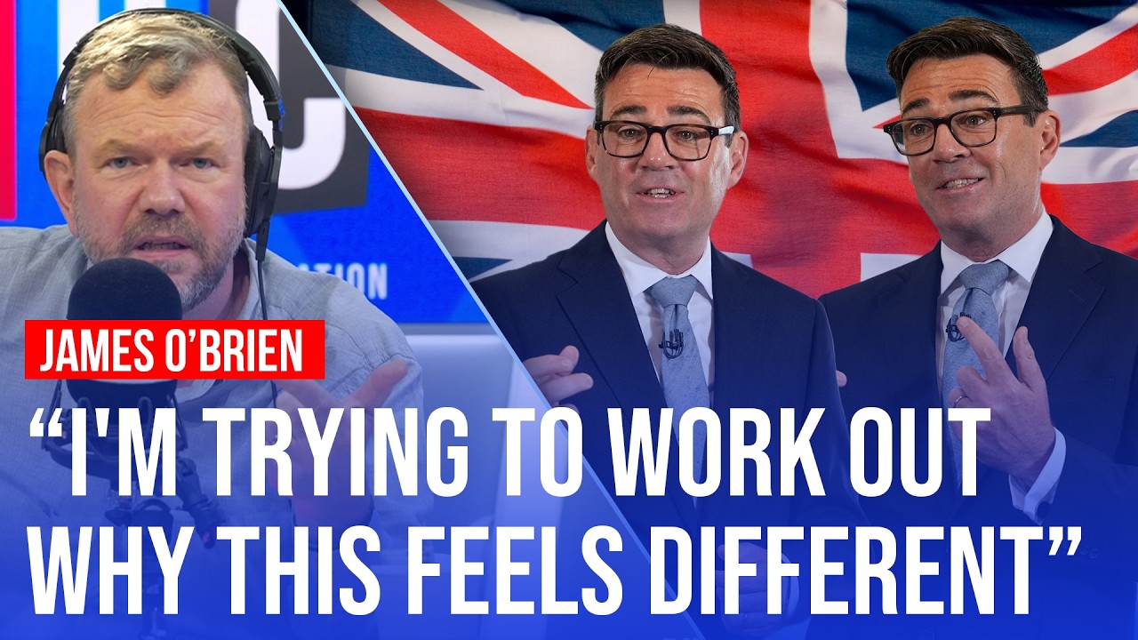 Video thumbnail for James O'Brien's revelation about Andy Burnham