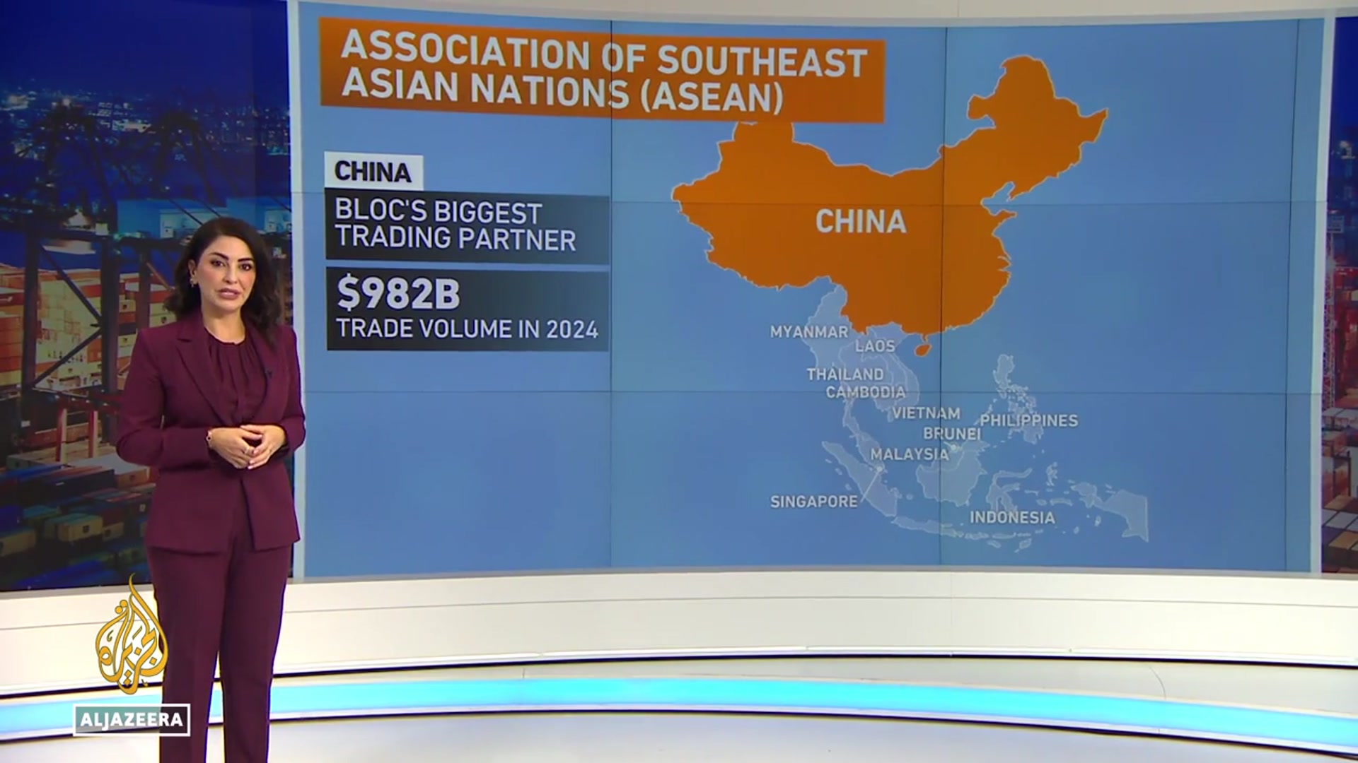 'Video thumbnail for ASEAN at a glance: Trade stats, China influence, and bloc challenges'